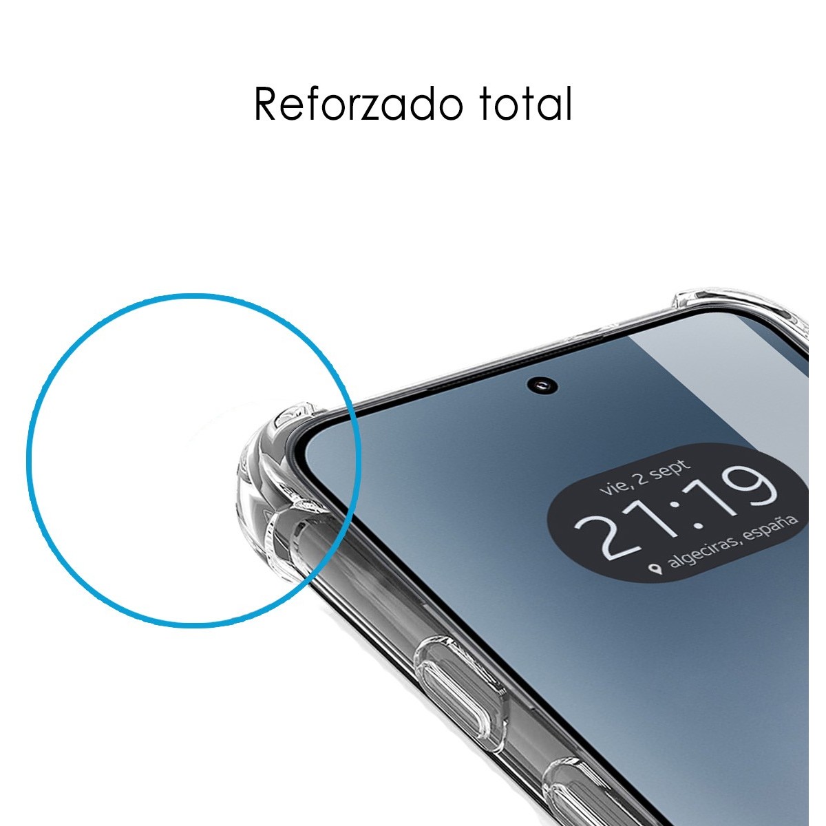 Funda Silicona Antigolpes Transparente para Xiaomi 15 5G