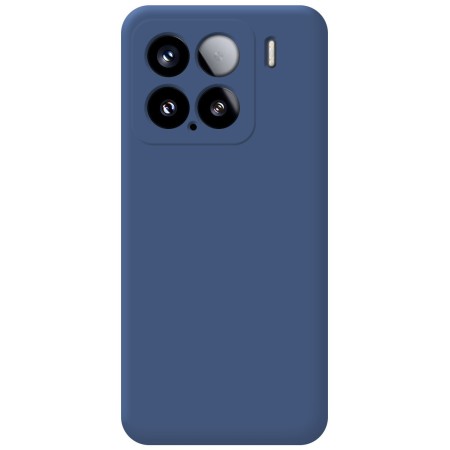 Funda Silicona Líquida Ultra Suave para Xiaomi 15 5G color Azul