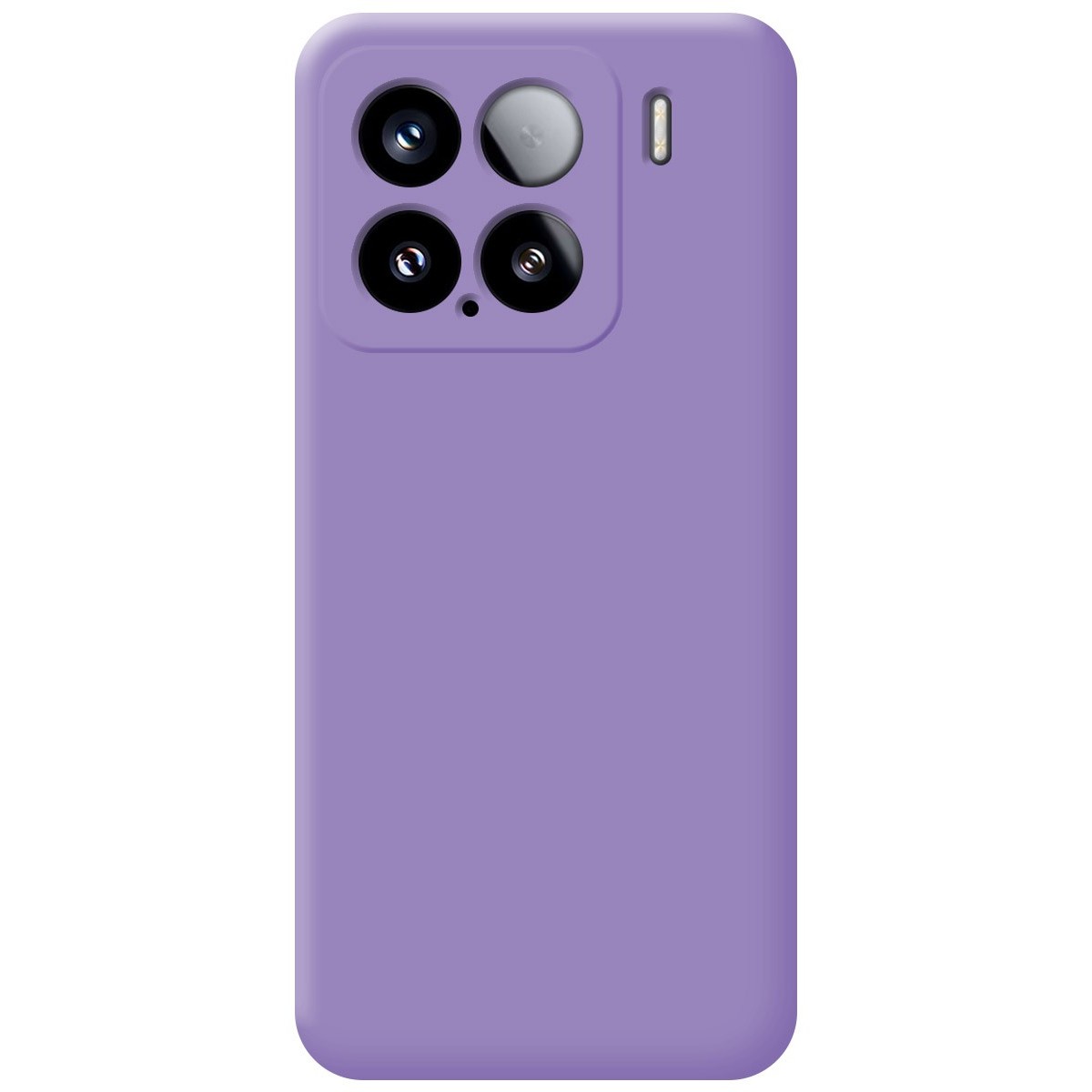 Funda Silicona Líquida Ultra Suave para Xiaomi 15 5G color Morada