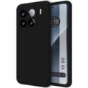Funda Silicona Líquida Ultra Suave para Xiaomi 15 5G color Negra