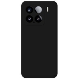 Funda Silicona Líquida Ultra Suave para Xiaomi 15 5G color Negra 2