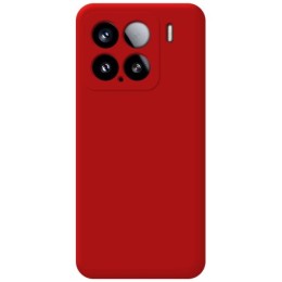 Funda Silicona Líquida Ultra Suave para Xiaomi 15 5G color Roja 2