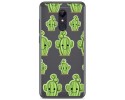 Funda Gel Transparente para Xiaomi Redmi 5 Plus Diseño Cactus Dibujos