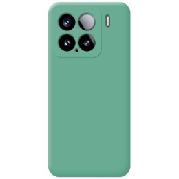 Funda Silicona Líquida Ultra Suave para Xiaomi 15 5G color Verde 2