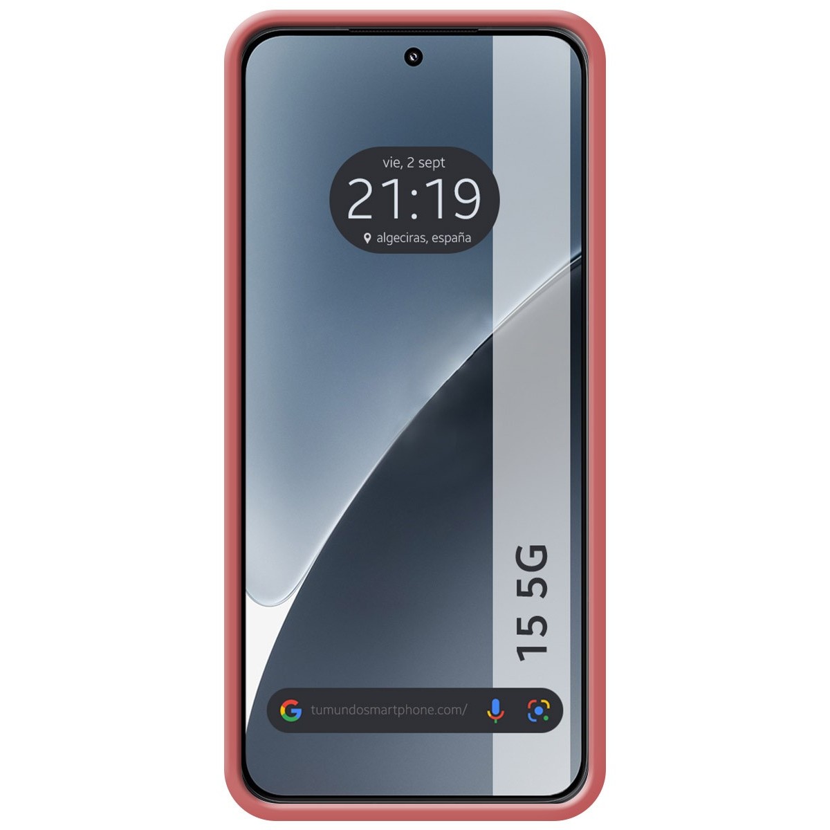 Funda Silicona Líquida Ultra Suave para Xiaomi 15 5G color Rosa