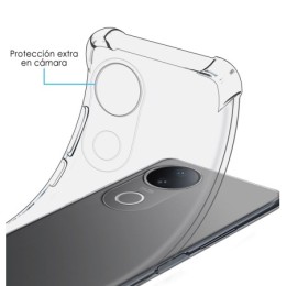 Funda Silicona Antigolpes Transparente para Vivo V50 5G 2
