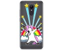 Funda Gel Transparente para Xiaomi Redmi 5 Plus Diseño Unicornio Dibujos