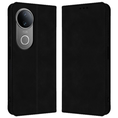 Funda Libro de Polipiel con tarjetero para Vivo V50 5G color Negra