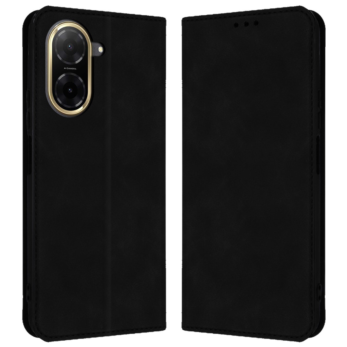 Funda Libro de Polipiel con tarjetero para Xiaomi Redmi A5 color Negra