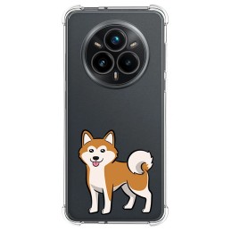 Funda Silicona Antigolpes para Realme 14 Pro+ Plus 5G diseño Perros 02 Dibujos