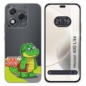 Funda Silicona Transparente para Huawei Honor 400 Lite 5G diseño Coco Dibujos