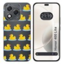 Funda Silicona Transparente para Huawei Honor 400 Lite 5G diseño Pato Dibujos
