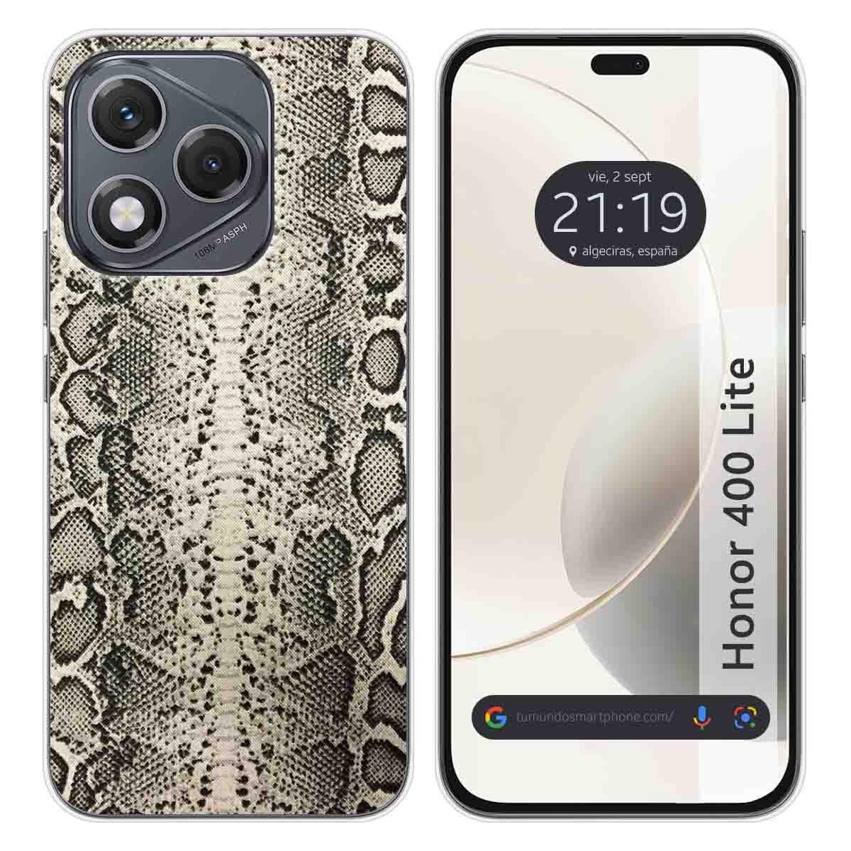 Funda Silicona para Huawei Honor 400 Lite 5G diseño Animal 01 Dibujos