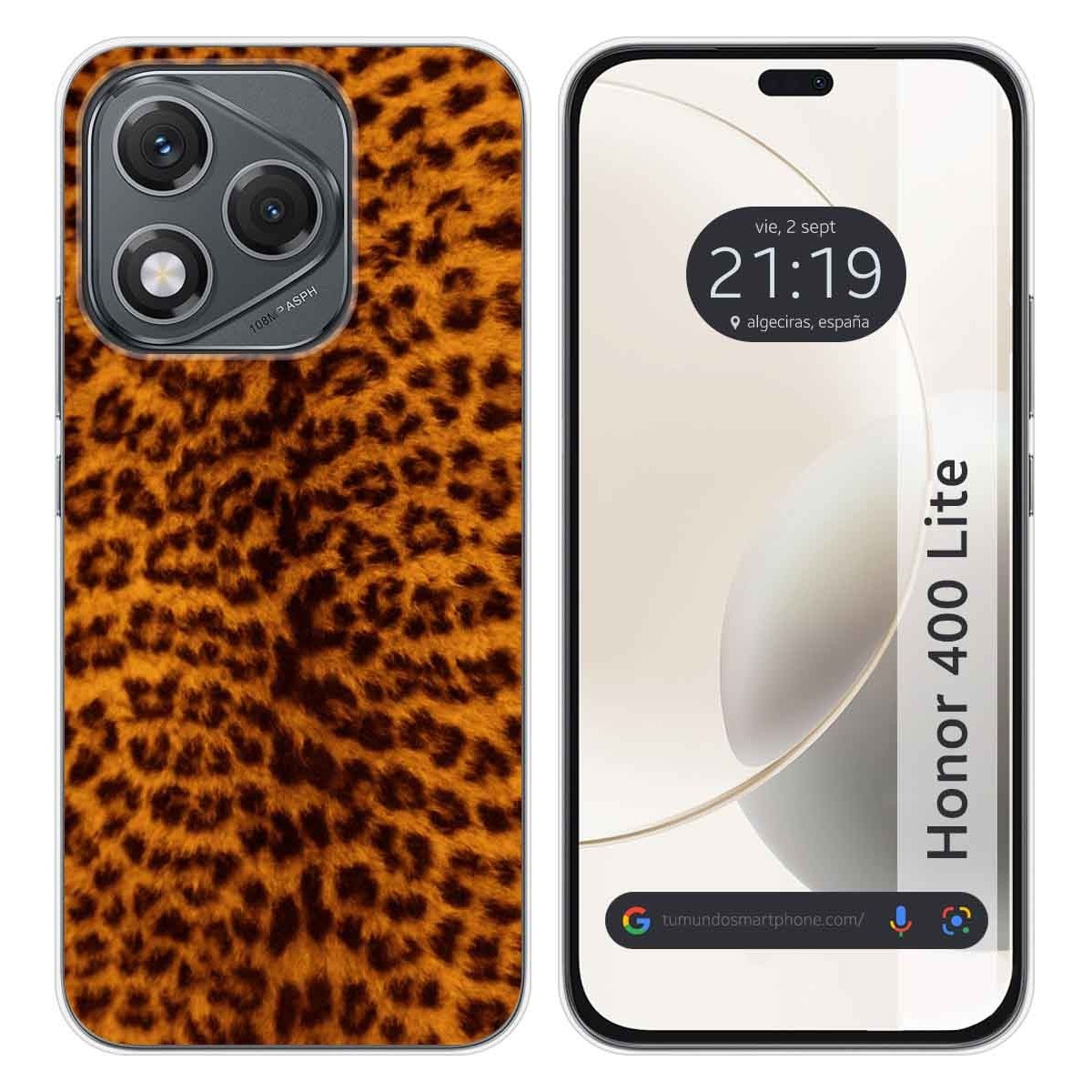 Funda Silicona para Huawei Honor 400 Lite 5G diseño Animal 03 Dibujos