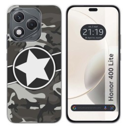 Funda Silicona para Huawei Honor 400 Lite 5G diseño Camuflaje 02 Dibujos