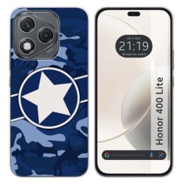 Funda Silicona para Huawei Honor 400 Lite 5G diseño Camuflaje 03 Dibujos