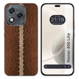 Funda Silicona para Huawei Honor 400 Lite 5G diseño Cuero 01 Dibujos