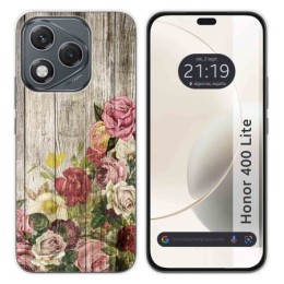 Funda Silicona para Huawei Honor 400 Lite 5G diseño Madera 08 Dibujos