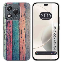 Funda Silicona para Huawei Honor 400 Lite 5G diseño Madera 10 Dibujos