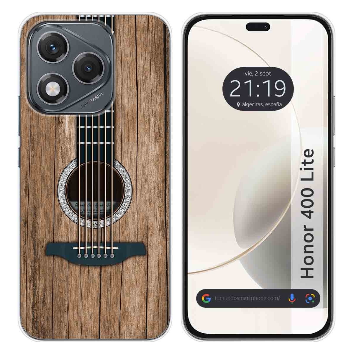 Funda Silicona para Huawei Honor 400 Lite 5G diseño Madera 11 Dibujos