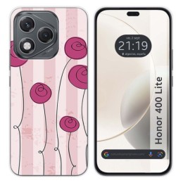 Funda Silicona para Huawei Honor 400 Lite 5G diseño Flores Vintage Dibujos