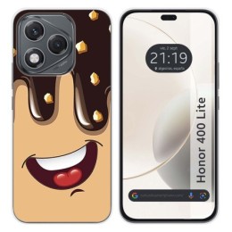 Funda Silicona para Huawei Honor 400 Lite 5G diseño Helado Chocolate Dibujos
