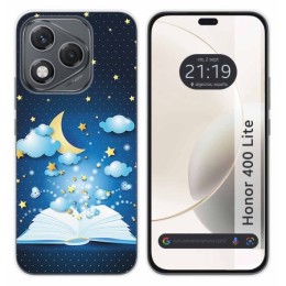 Funda Silicona para Huawei Honor 400 Lite 5G diseño Libro Cuentos Dibujos