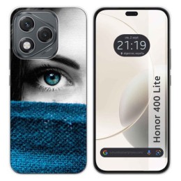 Funda Silicona para Huawei Honor 400 Lite 5G diseño Ojo Dibujos