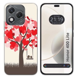 Funda Silicona para Huawei Honor 400 Lite 5G diseño Pajaritos Dibujos