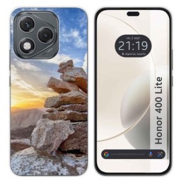 Funda Silicona para Huawei Honor 400 Lite 5G diseño Sunset Dibujos
