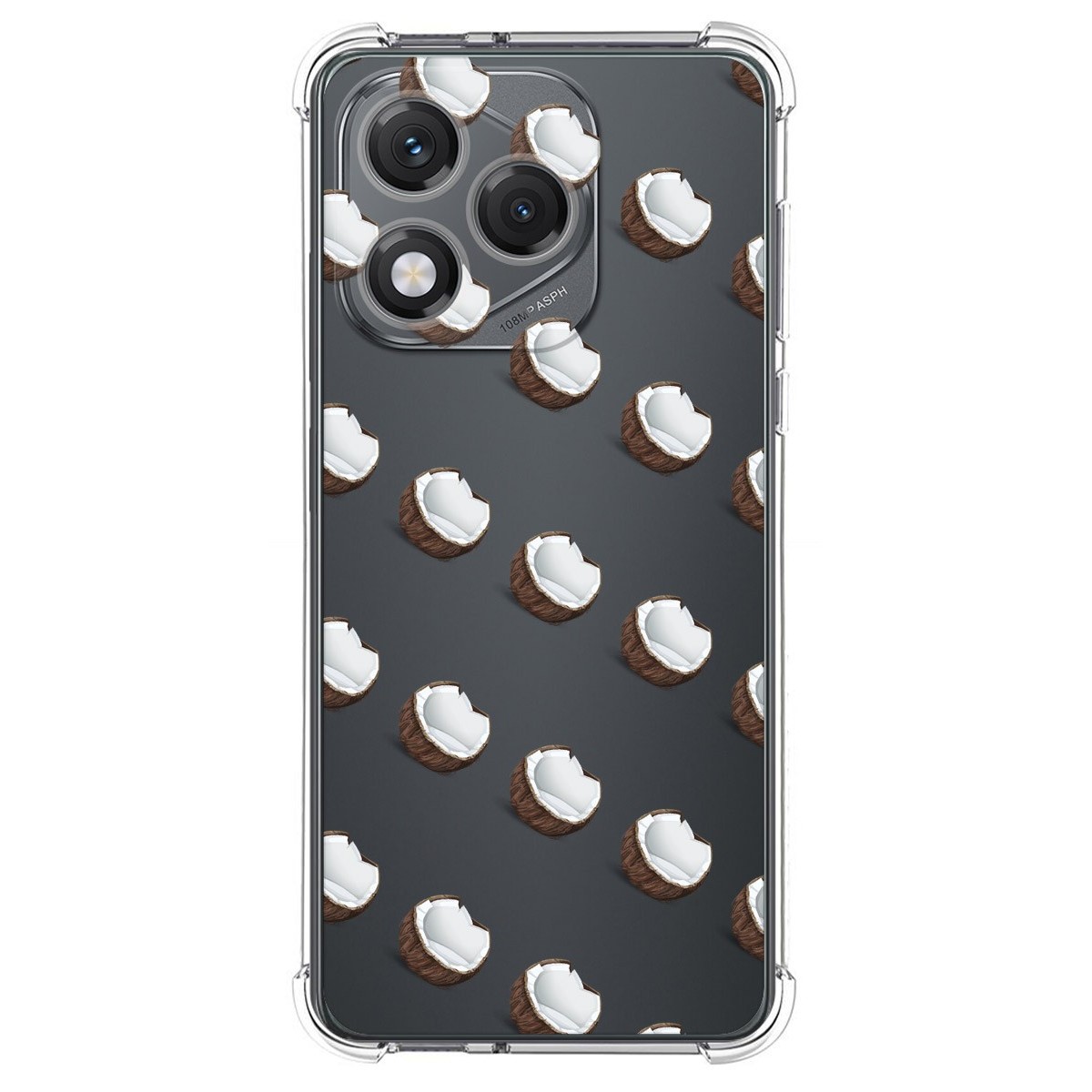 Funda Silicona Antigolpes para Huawei Honor 400 Lite 5G diseño Cocos Dibujos