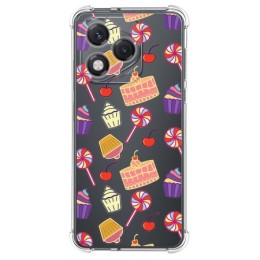 Funda Silicona Antigolpes para Huawei Honor 400 Lite 5G diseño Dulces 01 Dibujos