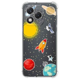 Funda Silicona Antigolpes para Huawei Honor 400 Lite 5G diseño Espacio Dibujos