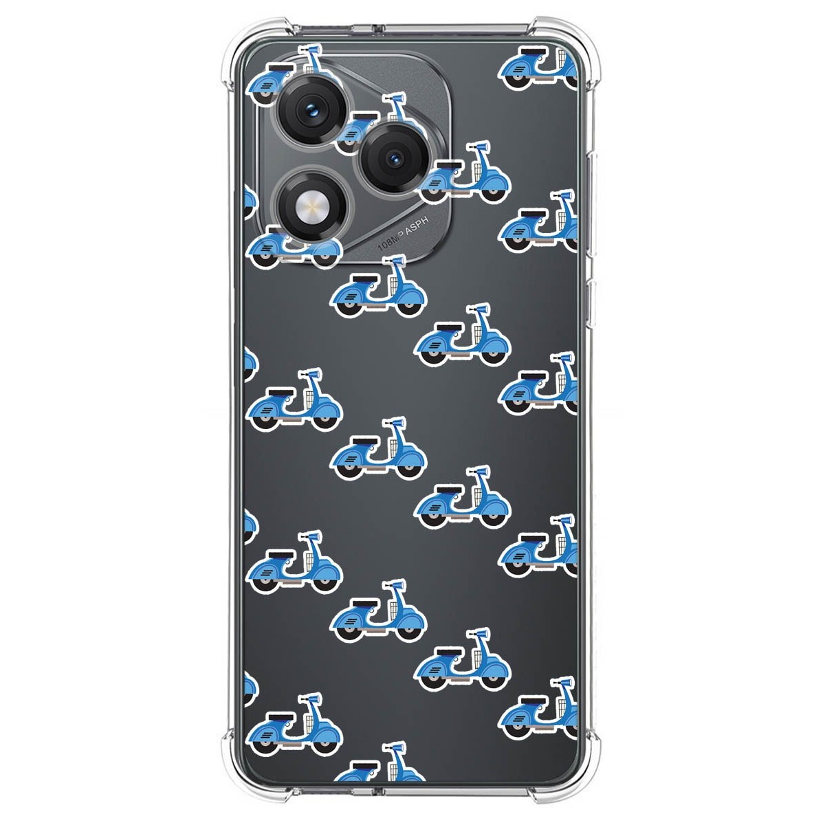 Funda Silicona Antigolpes para Huawei Honor 400 Lite 5G diseño Scooter Dibujos