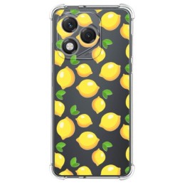 Funda Silicona Antigolpes para Huawei Honor 400 Lite 5G diseño Limones Dibujos