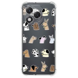 Funda Silicona Antigolpes para Huawei Honor 400 Lite 5G diseño Perros Dibujos