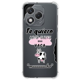 Funda Silicona Antigolpes para Huawei Honor 400 Lite 5G diseño Vaca Dibujos