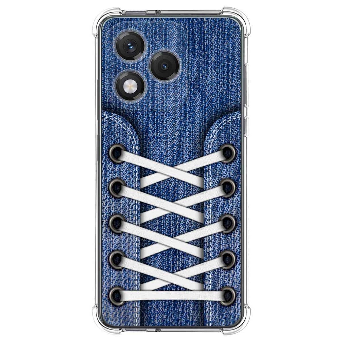 Funda Silicona Antigolpes para Huawei Honor 400 Lite 5G diseño Zapatillas 01 Dibujos