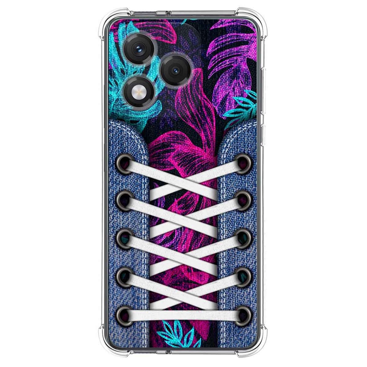 Funda Silicona Antigolpes para Huawei Honor 400 Lite 5G diseño Zapatillas 07 Dibujos
