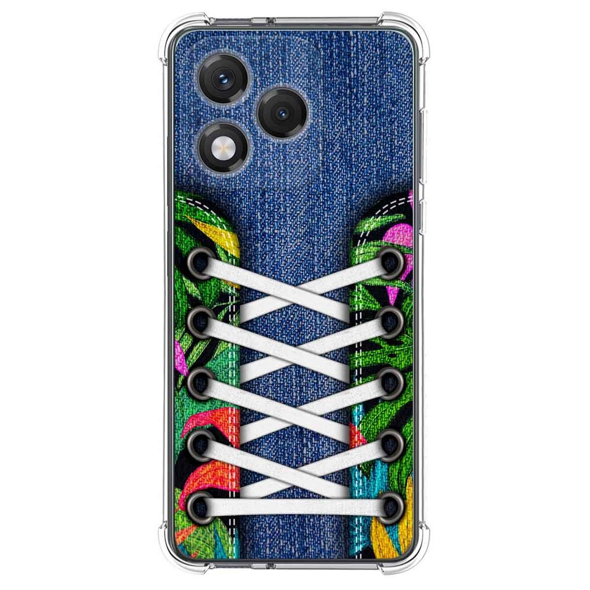 Funda Silicona Antigolpes para Huawei Honor 400 Lite 5G diseño Zapatillas 13 Dibujos