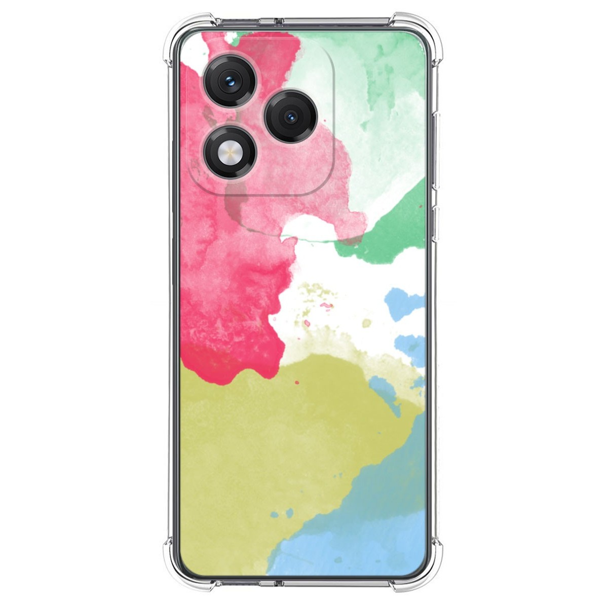 Funda Silicona Antigolpes para Huawei Honor 400 Lite 5G diseño Acuarela 02 Dibujos