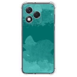 Funda Silicona Antigolpes para Huawei Honor 400 Lite 5G diseño Acuarela 06 Dibujos