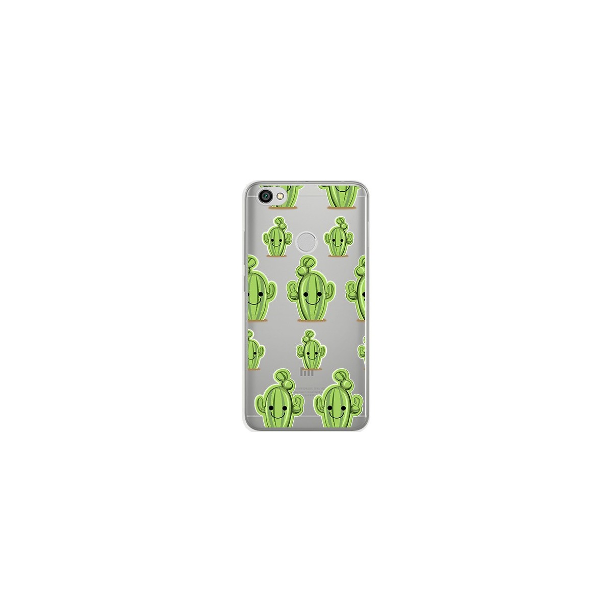 Funda Gel Transparente para Xiaomi Redmi Note 5A Pro / 5A Prime Diseño Cactus Dibujos