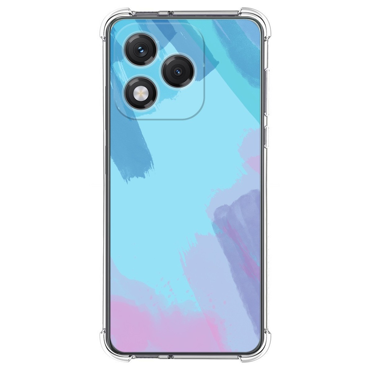 Funda Silicona Antigolpes para Huawei Honor 400 Lite 5G diseño Acuarela 10 Dibujos