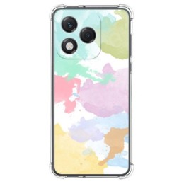 Funda Silicona Antigolpes para Huawei Honor 400 Lite 5G diseño Acuarela 11 Dibujos