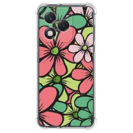 Funda Silicona Antigolpes para Huawei Honor 400 Lite 5G diseño Flores 02 Dibujos