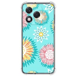 Funda Silicona Antigolpes para Huawei Honor 400 Lite 5G diseño Flores 05 Dibujos