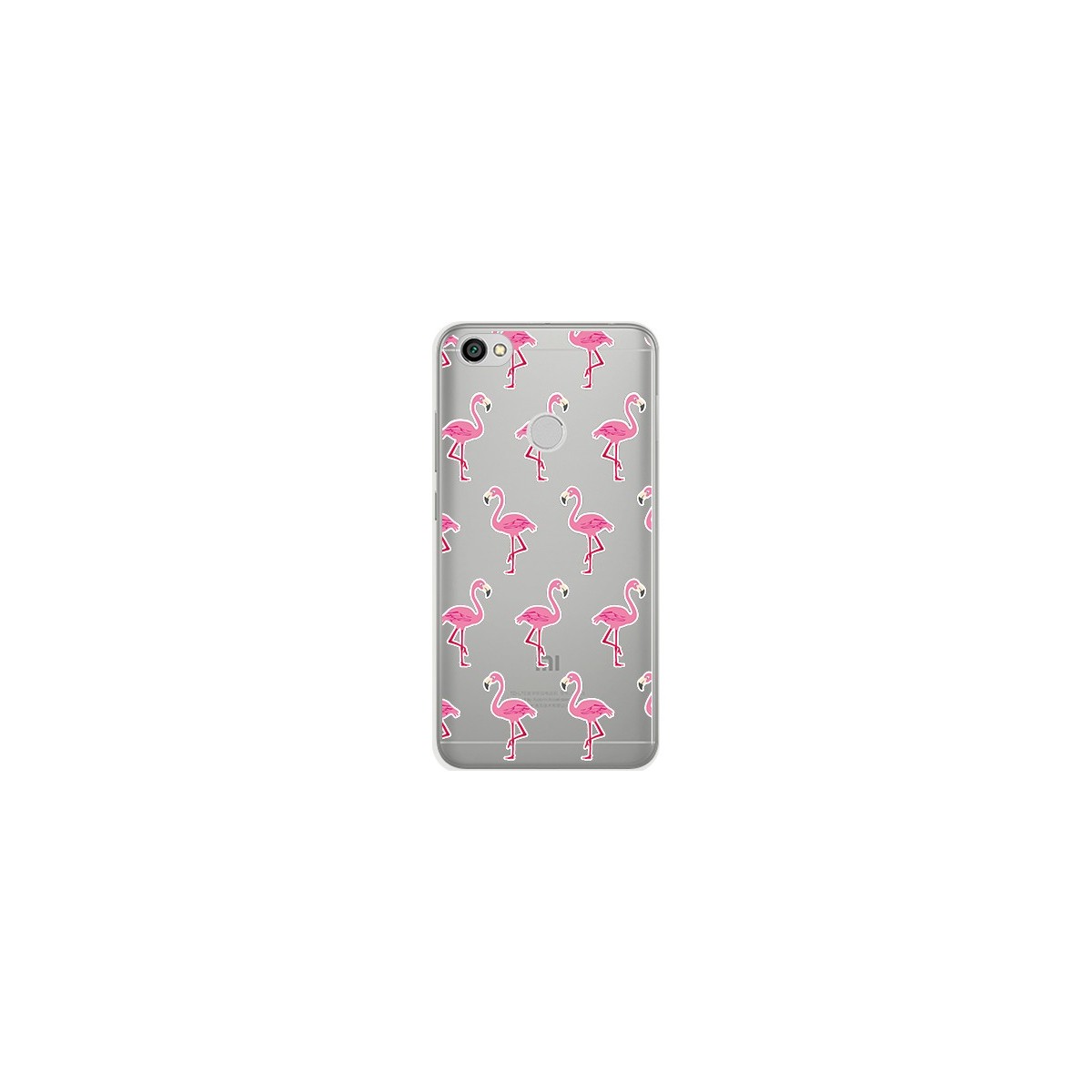 Funda Gel Transparente para Xiaomi Redmi Note 5A Pro / 5A Prime Diseño Flamenco Dibujos