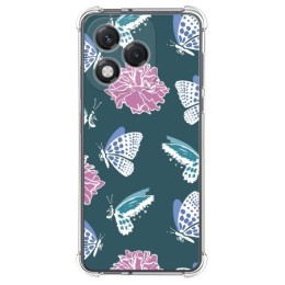 Funda Silicona Antigolpes para Huawei Honor 400 Lite 5G diseño Flores 10 Dibujos