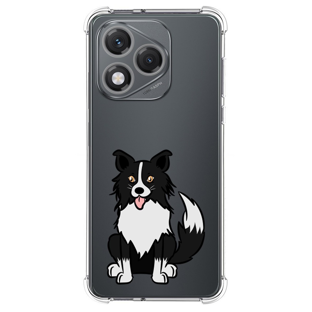 Funda Silicona Antigolpes para Huawei Honor 400 Lite 5G diseño Perros 01 Dibujos